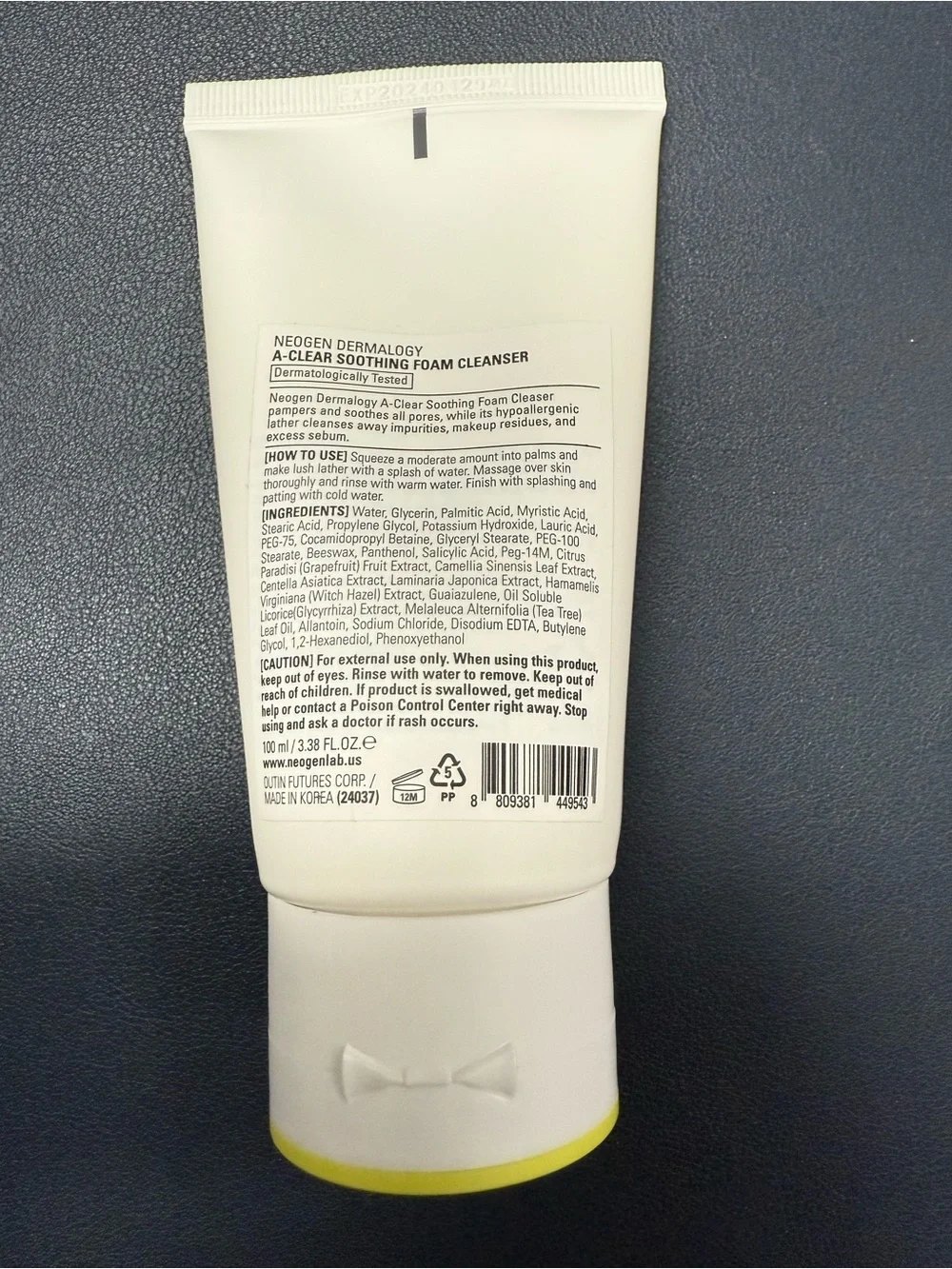 Neogen Dermalogy A-Clear Soothing Foam Cleanser